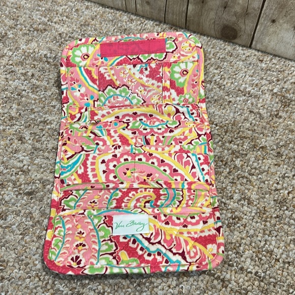 Vera Bradley Wallet Retired Capri Melon Paisley Floral - Picture 3 of 6